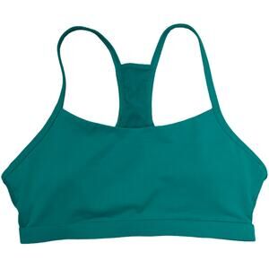 Fabletics Sports Bra Portia Racerback Women's‎ Medium Support Activewear Green